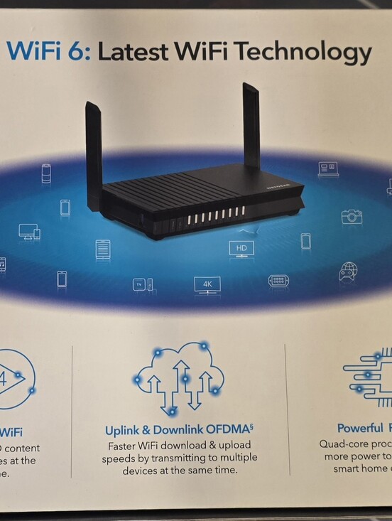 netgear Other - NETGEAR AX1800 WiFi 6 Router RAX20 w/ Original Box